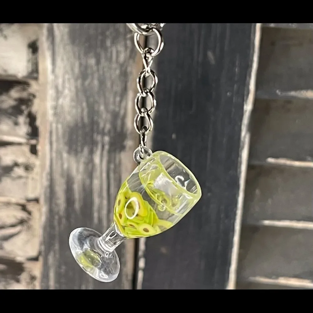 Avocado Goblet Keychain